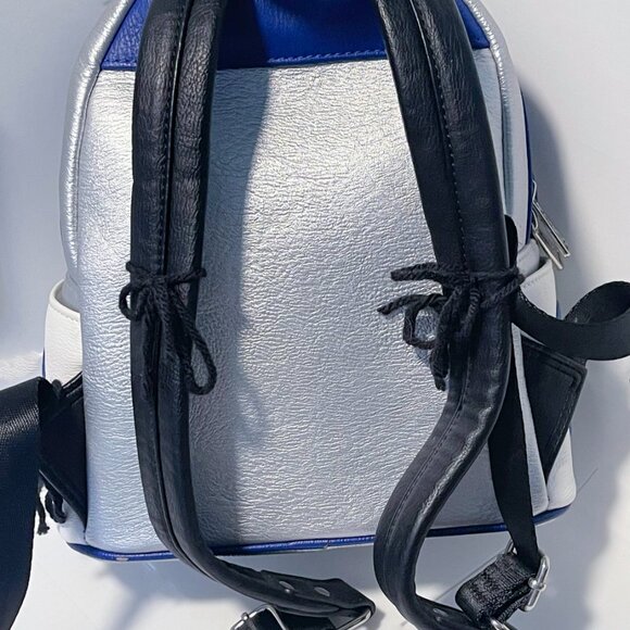 Rare Loungefly R2-D2 Mini Backpack Disney Parks Star Wars 2021 Droid Bag main image 11